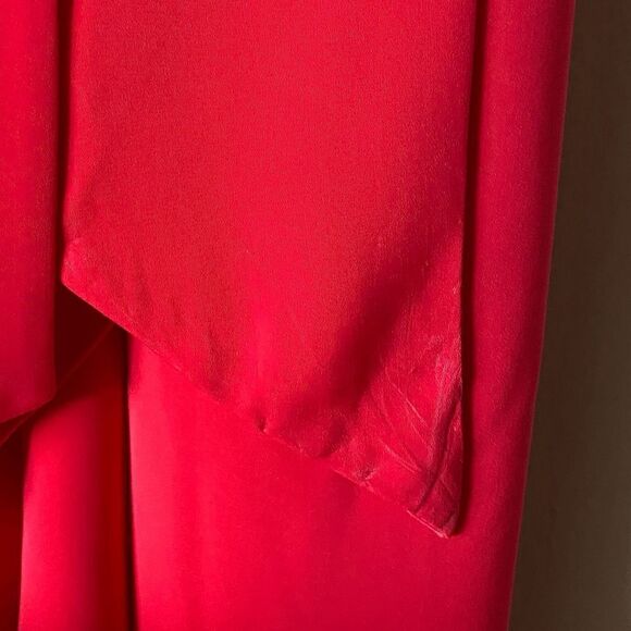 Ted Baker Leaanah Maxi Coral Dress Tank Sleeveless Wrap Size 4 - Picture 12 of 14